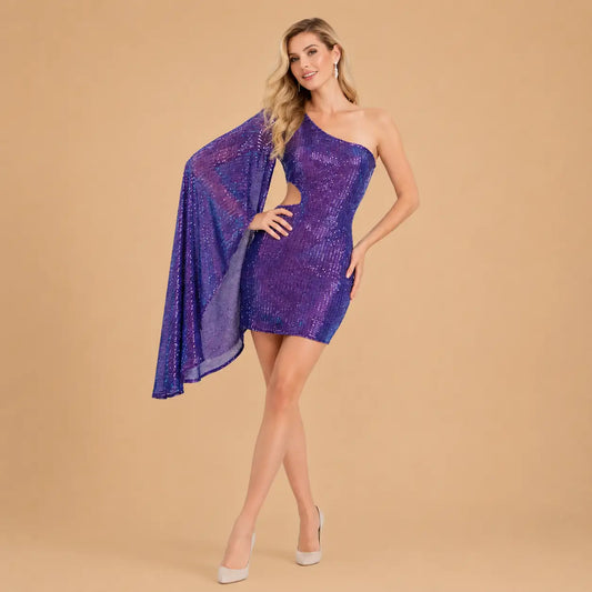 Vestido corto de fiesta para mujer